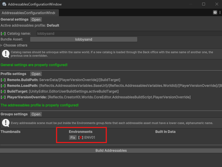 AddressablesGroups
