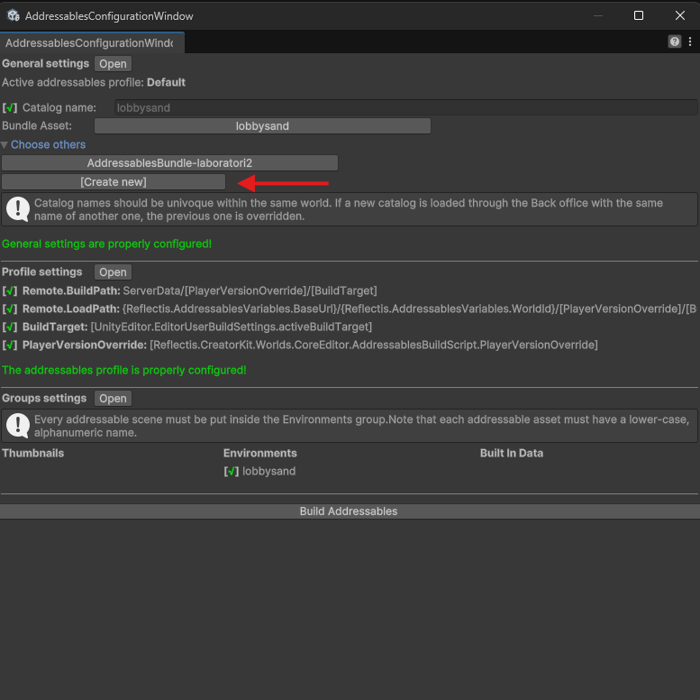 AddressablesGroups