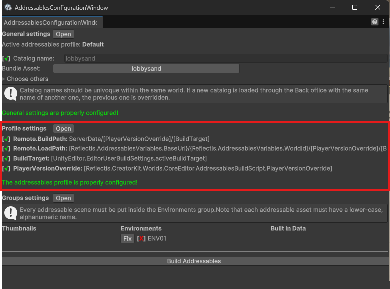 AddressablesGroups