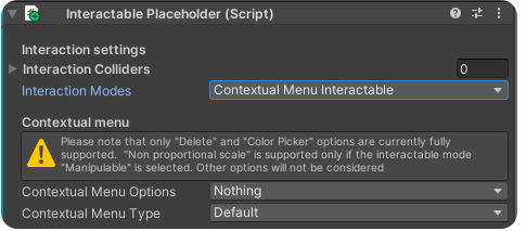 interactable