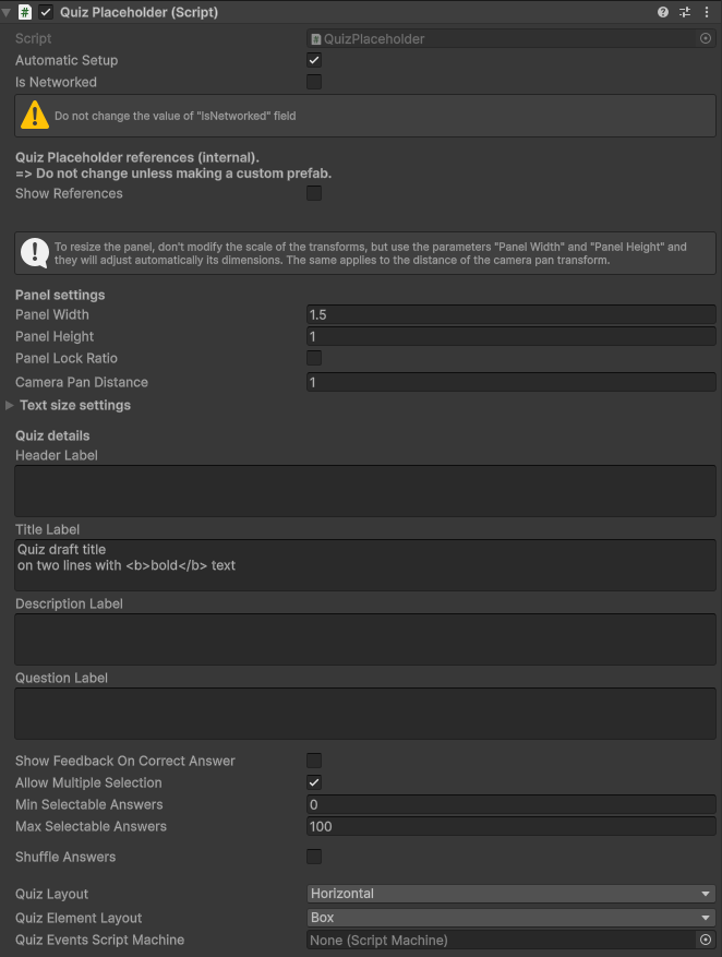 ComponentList