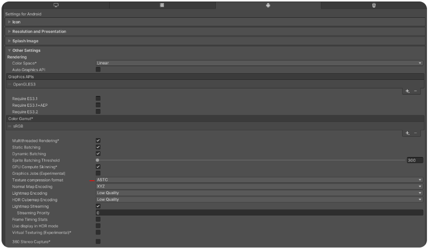 SceneSetup
